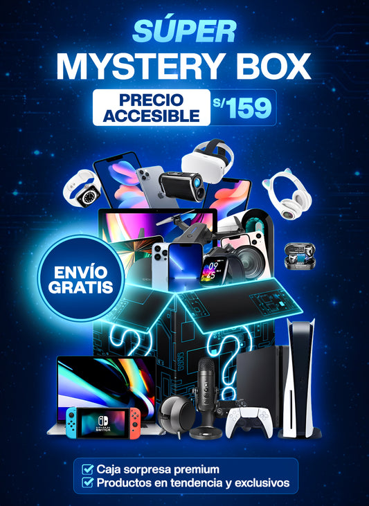 Mystery Tech Box™ | La Caja Sorpresa Más Viral del Perú