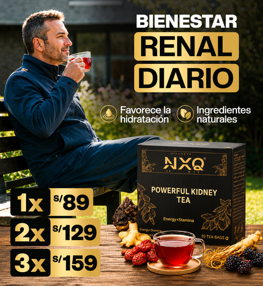 NXQ Powerful Kidney Tea | El Té Herbal Más Buscado del Momento